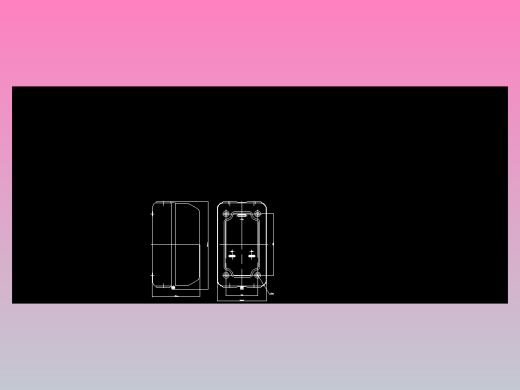 NQ2-33电磁起动器外形安装尺寸图202204