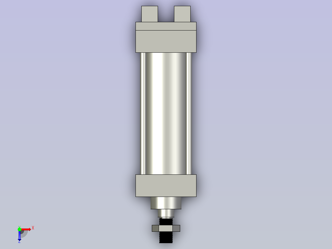 SC63-150气缸俯视图