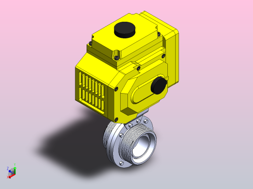 IDDX-02螺式电动蝶阀[IDDX-02-1.5s]