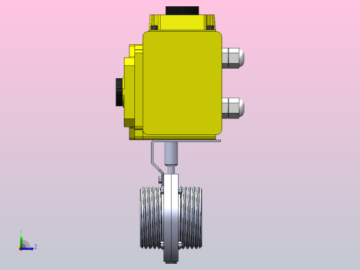 IDDX-02螺式电动蝶阀[IDDX-02-1.5s]后视缩略图