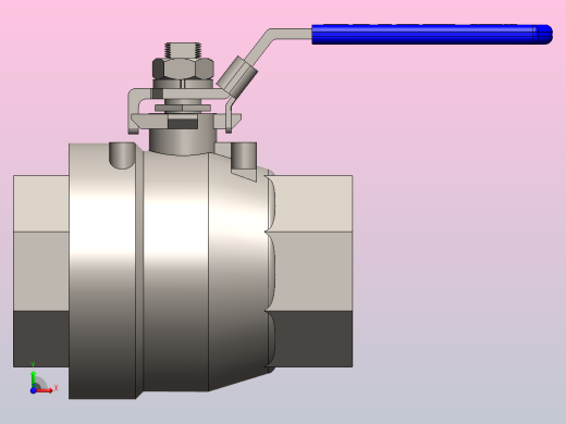 FNW-FNW220AM二片式内螺纹球阀前视缩略图