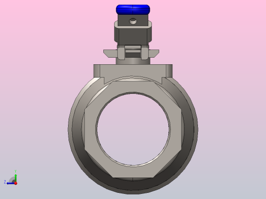 FNW-FNW220AM二片式内螺纹球阀右视缩略图