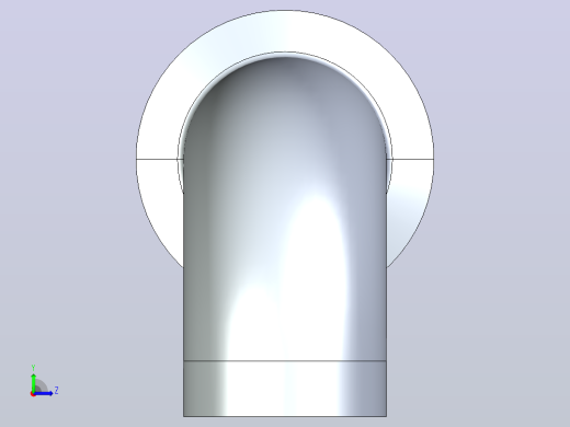 IK06 90°端卡式弯头[IK06-1.5S]左视缩略图