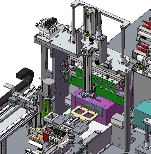 手机盒包装 全自动热缩膜包装机3D数模图纸 Solidworks设计缩略图