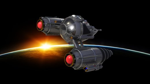 基于星球大战的科幻模型飞船缩略图