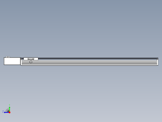 皮带直线轴半封闭可选导轨TPA-HNB-120D-110-L1000-MR-Y-P40-N3右视缩略图