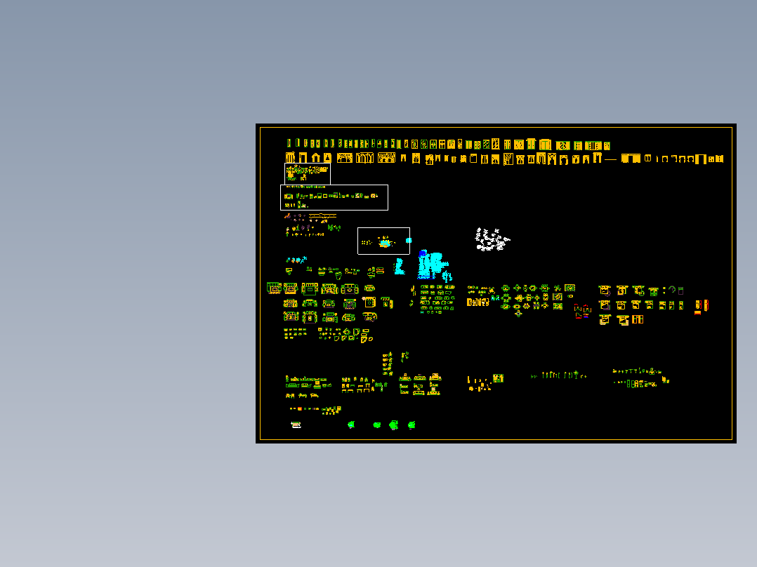 室内装修立面图库