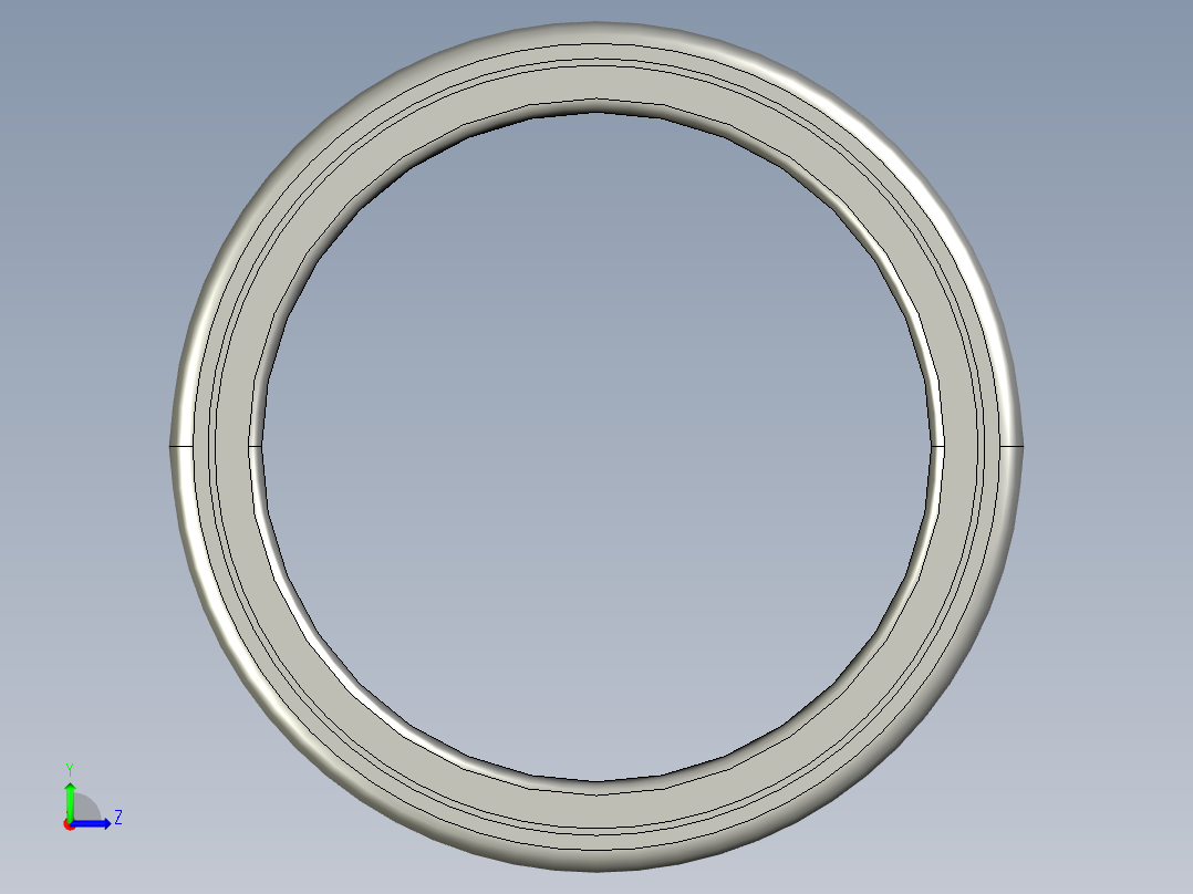 4排气管波纹柔性连接器左视图