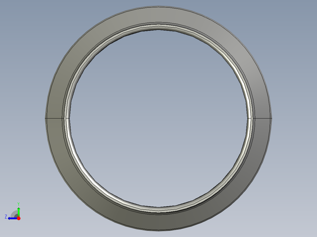 4排气管波纹柔性连接器右视图