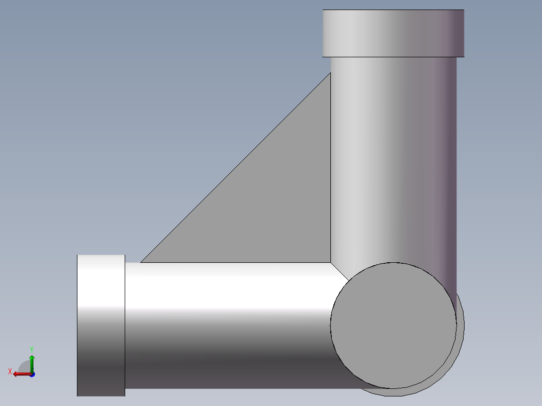 三通练习用后视图