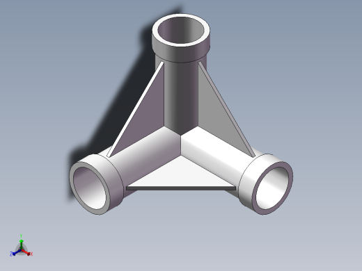 三通练习用正等轴测缩略图