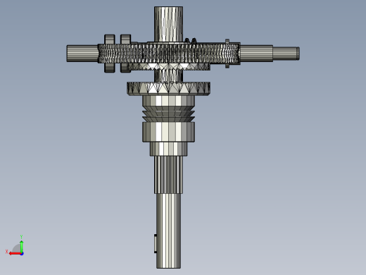 5_蜗轮蜗杆后视缩略图
