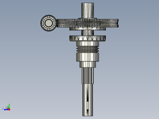 5_蜗轮蜗杆右视缩略图