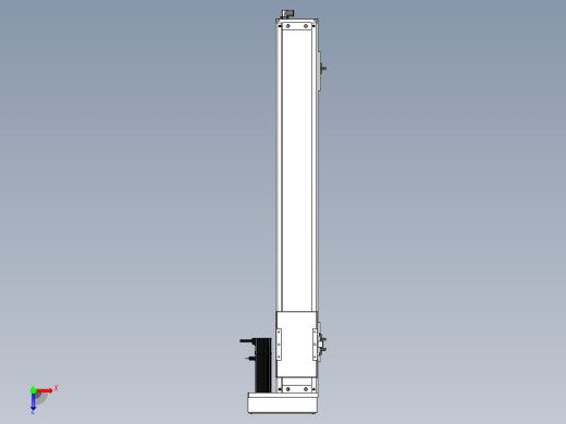 Toyo东佑达直线模组-ECH12-700-BR-100W+煞車俯视缩略图