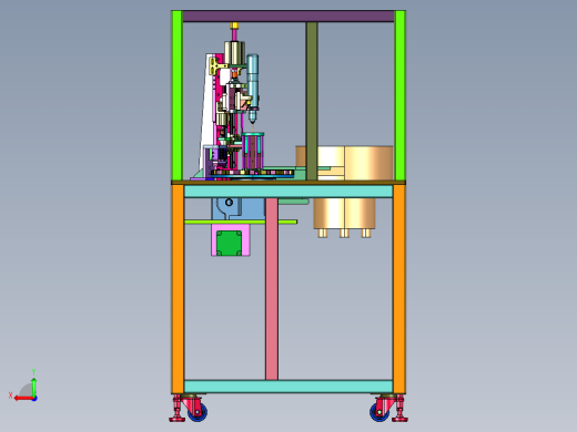 接线端子打螺丝设备后视缩略图