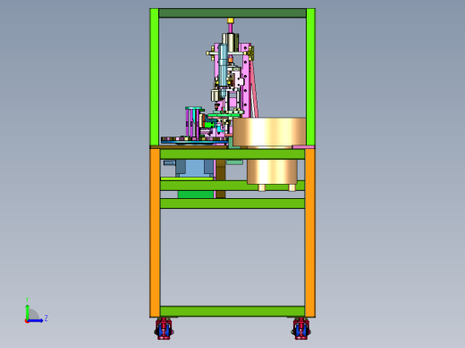 接线端子打螺丝设备左视缩略图