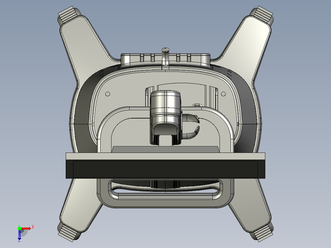 医疗车模型图俯视图