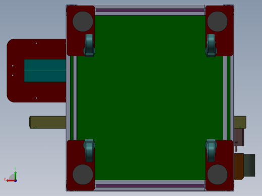 螺丝机机械结构后视缩略图