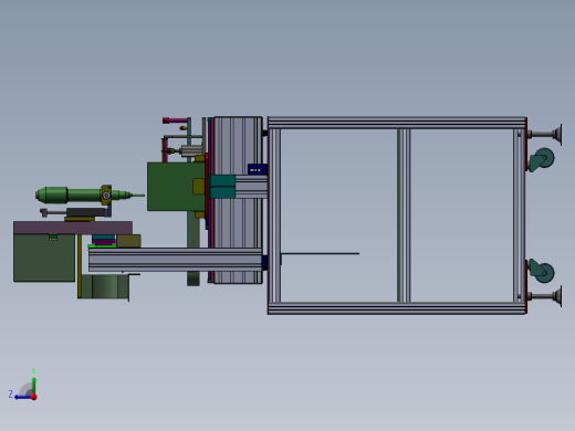 螺丝机机械结构右视缩略图