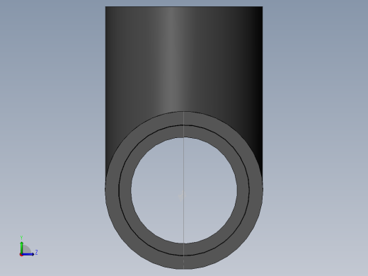 PVC管件-2x1.5in R-Tee前视缩略图