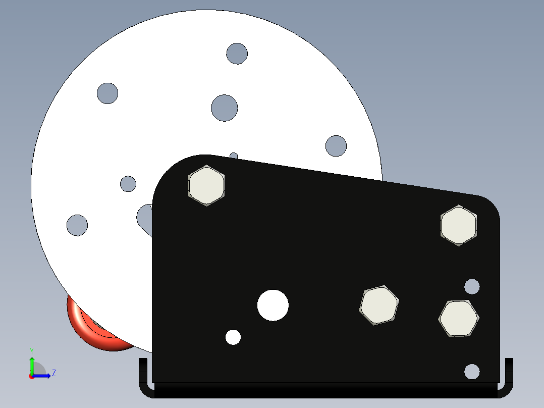 手动卷扬机--stl stp左视图