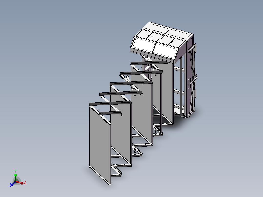 液压式光伏折叠升降机