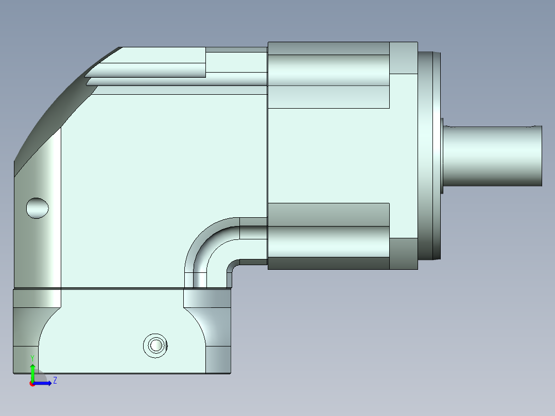 直齿ZPLX120-L1 19-70-90-M5.stp左视图