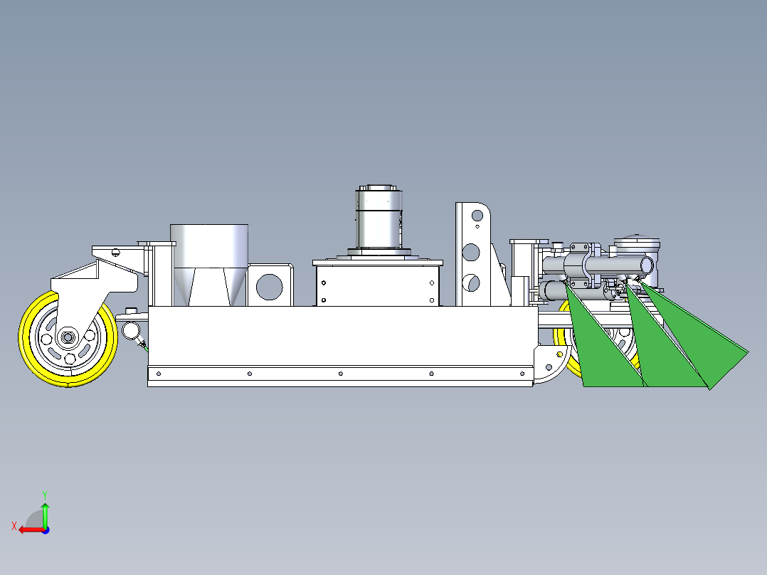 18t深度清洗车吸嘴后视图