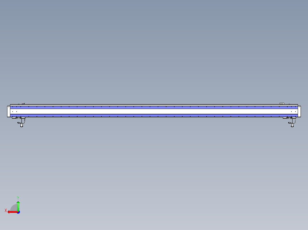 威洛博VL系列直线电机模组-2VL14S2-S3150后视图