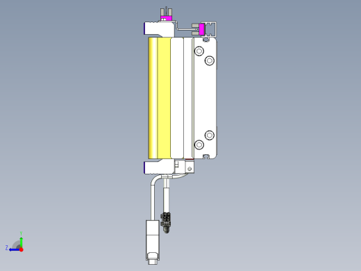 威洛博VL系列直线电机模组-2VL14S2-S3150右视缩略图