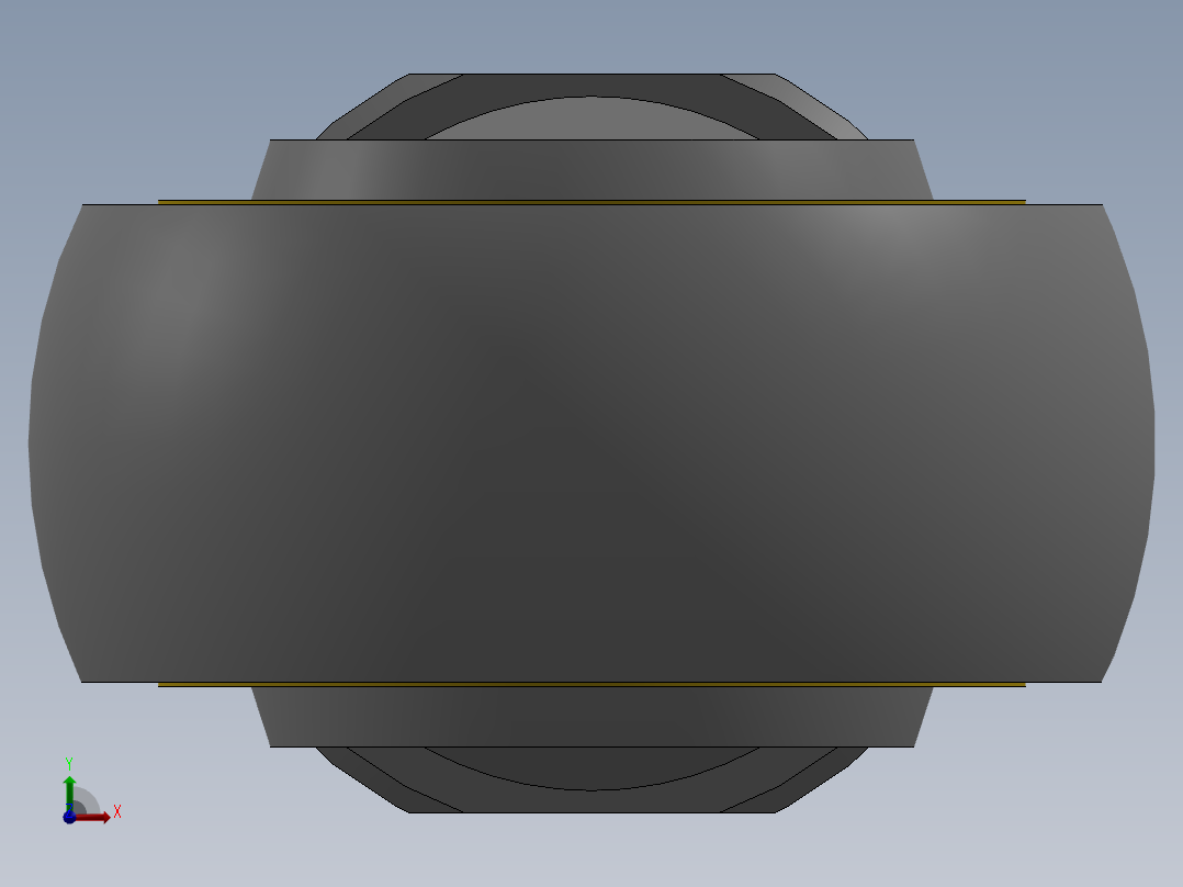 鱼眼接头F-M10X125U前视图