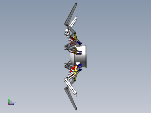 仿生蜘蛛机械SW三维==1264736==30左视缩略图
