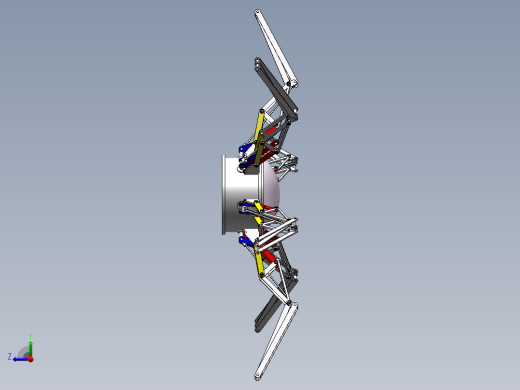 仿生蜘蛛机械SW三维==1264736==30右视缩略图