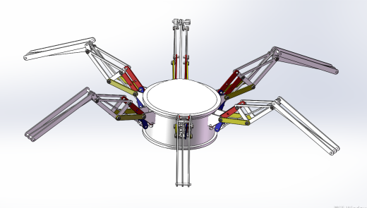 仿生蜘蛛机械SW三维==1264736==30缩略图