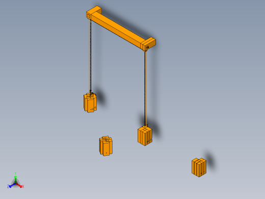 扫雪机器正等轴测缩略图