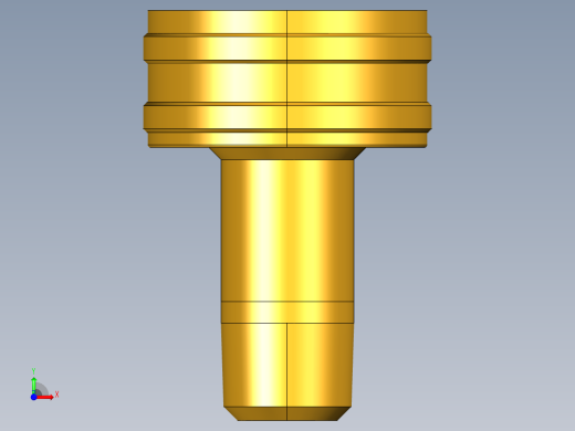 水管接头Swivel Connector Female Garden Hose to Male Pipe 88GH-12-4前视缩略图
