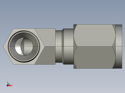 卡套式工业通用硬管接头6_cbu-s前视缩略图
