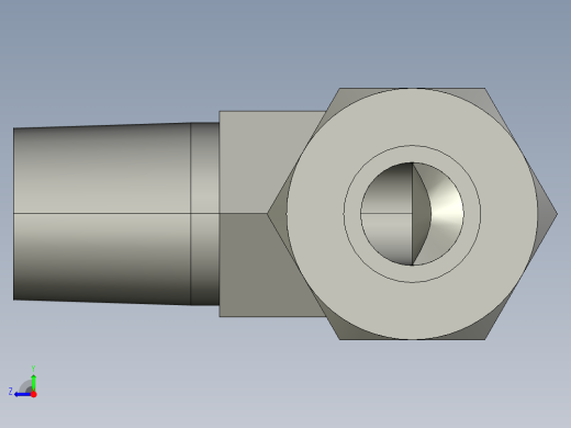 卡套式工业通用硬管接头6_cbu-s右视缩略图
