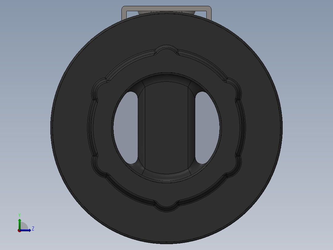 饮水过滤网进水滤网左视图