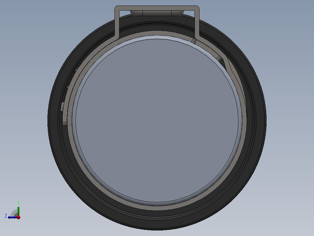 饮水过滤网进水滤网右视图