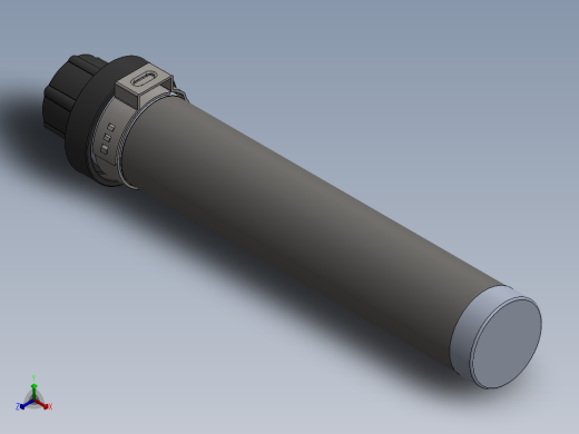 饮水过滤网进水滤网正等轴测缩略图
