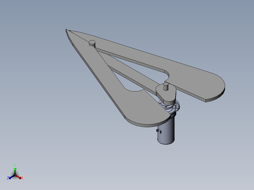 凸轮剪切正等轴测图