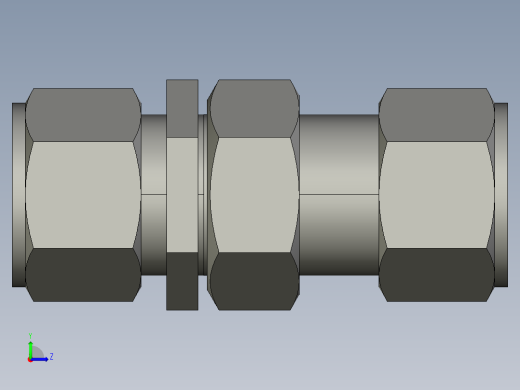 卡套式工业通用硬管接头16_wbu-s左视缩略图