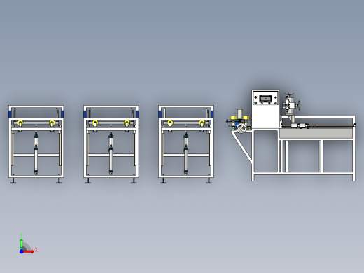 管材激光下料机step前视缩略图