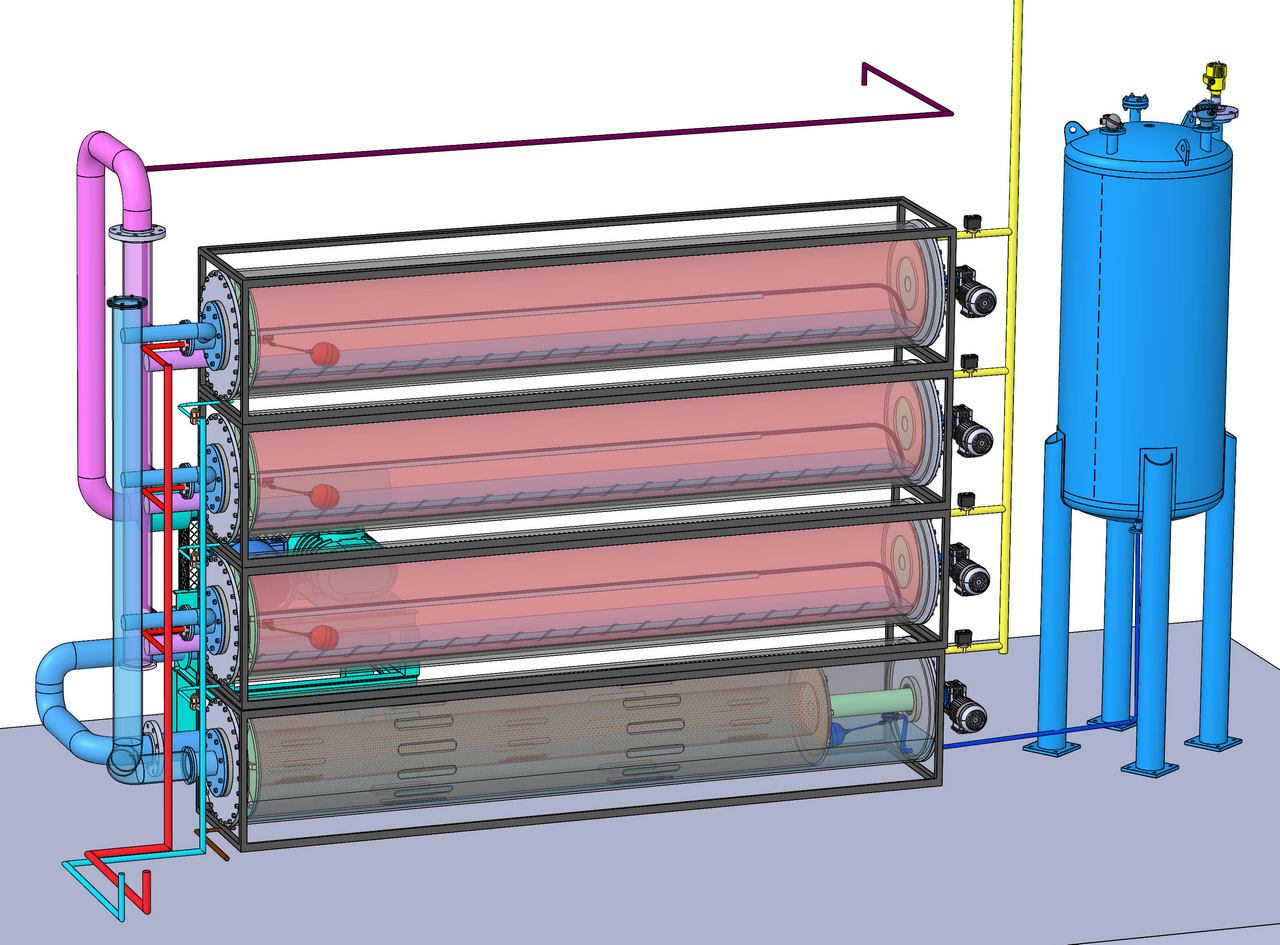 现代新型先进液态放射性废物浓缩和处理设施sw21可编辑