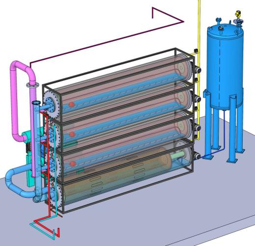 现代新型先进液态放射性废物浓缩和处理设施sw21可编辑缩略图