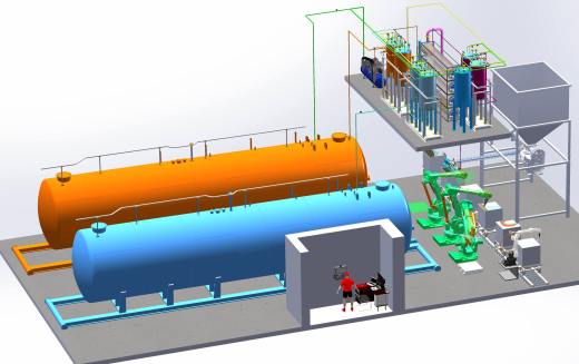 现代新型先进液态放射性废物浓缩和处理设施sw21可编辑缩略图