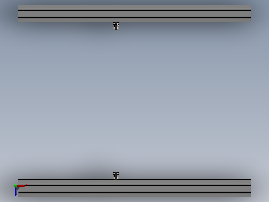 装配体零件俯视图