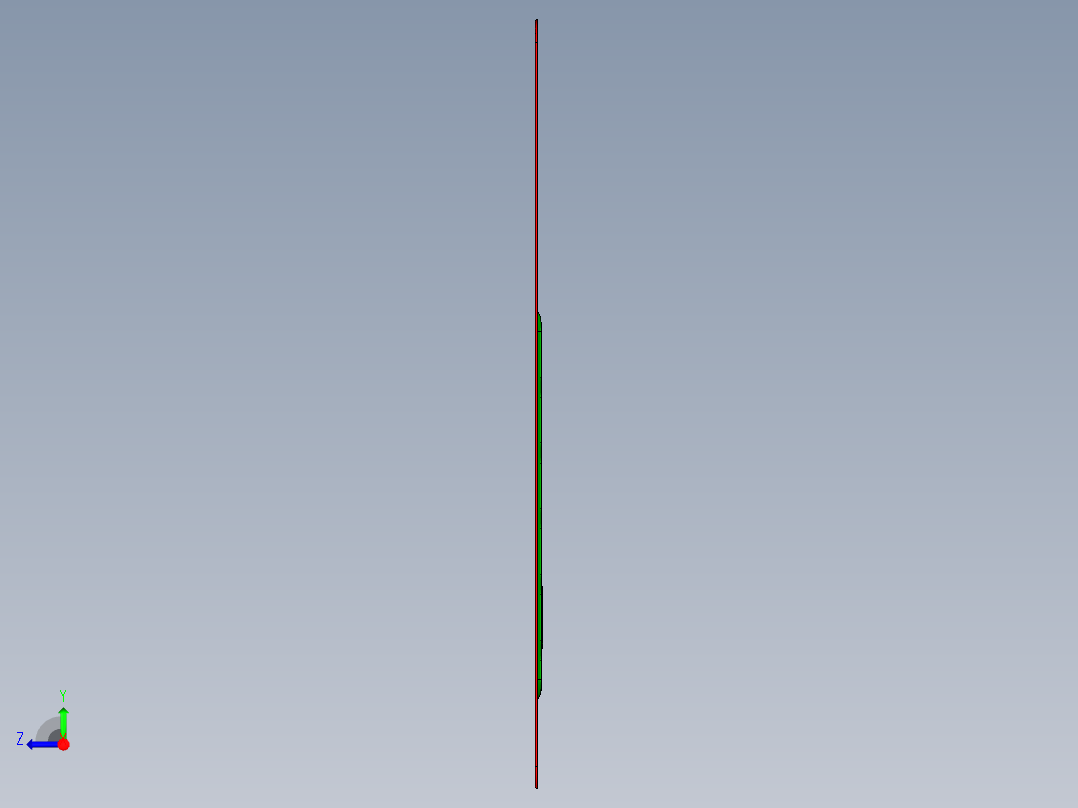 轻薄款笔记本C壳铣倒角程序模型右视图