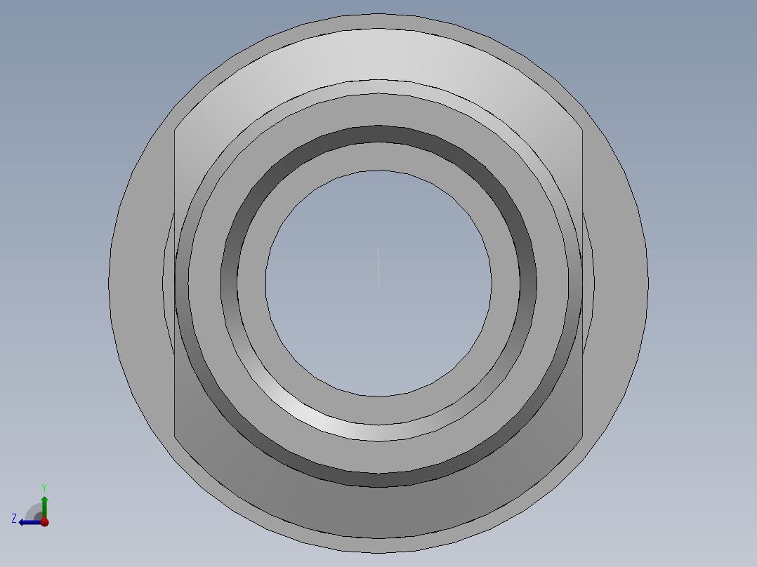 法兰接头、1DCF-36-16右视图